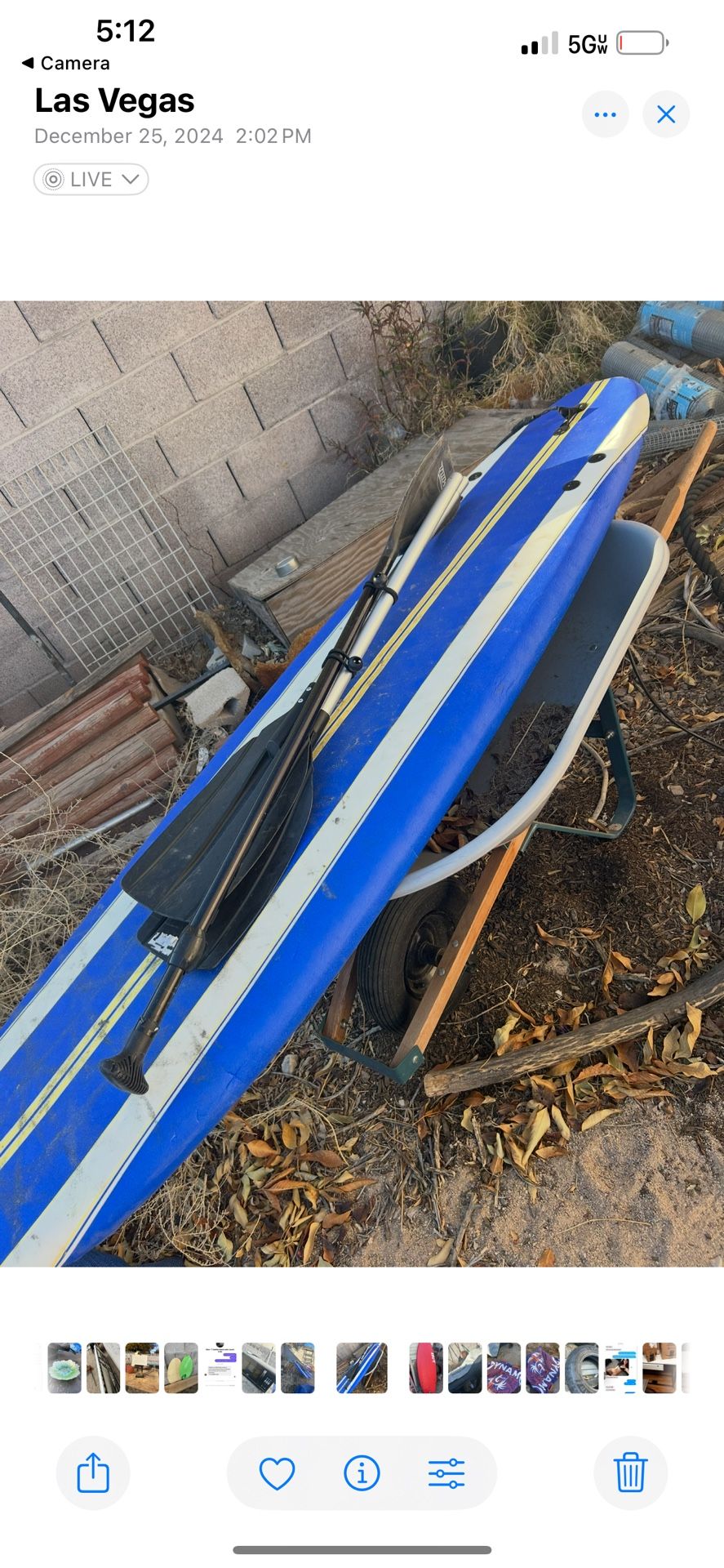 7’ Surfboard D