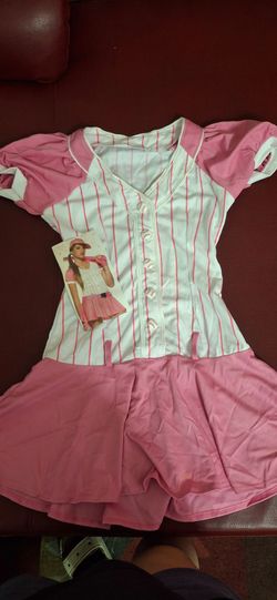 Girl Baseball player costume size12-16