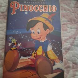 Pinocchio And Snow White. Disney Black Diamond Edition VHS