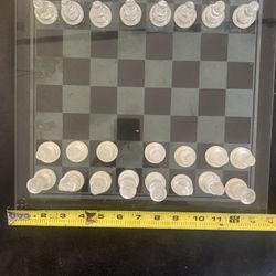 Glass Chess Board
