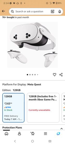 VR headset