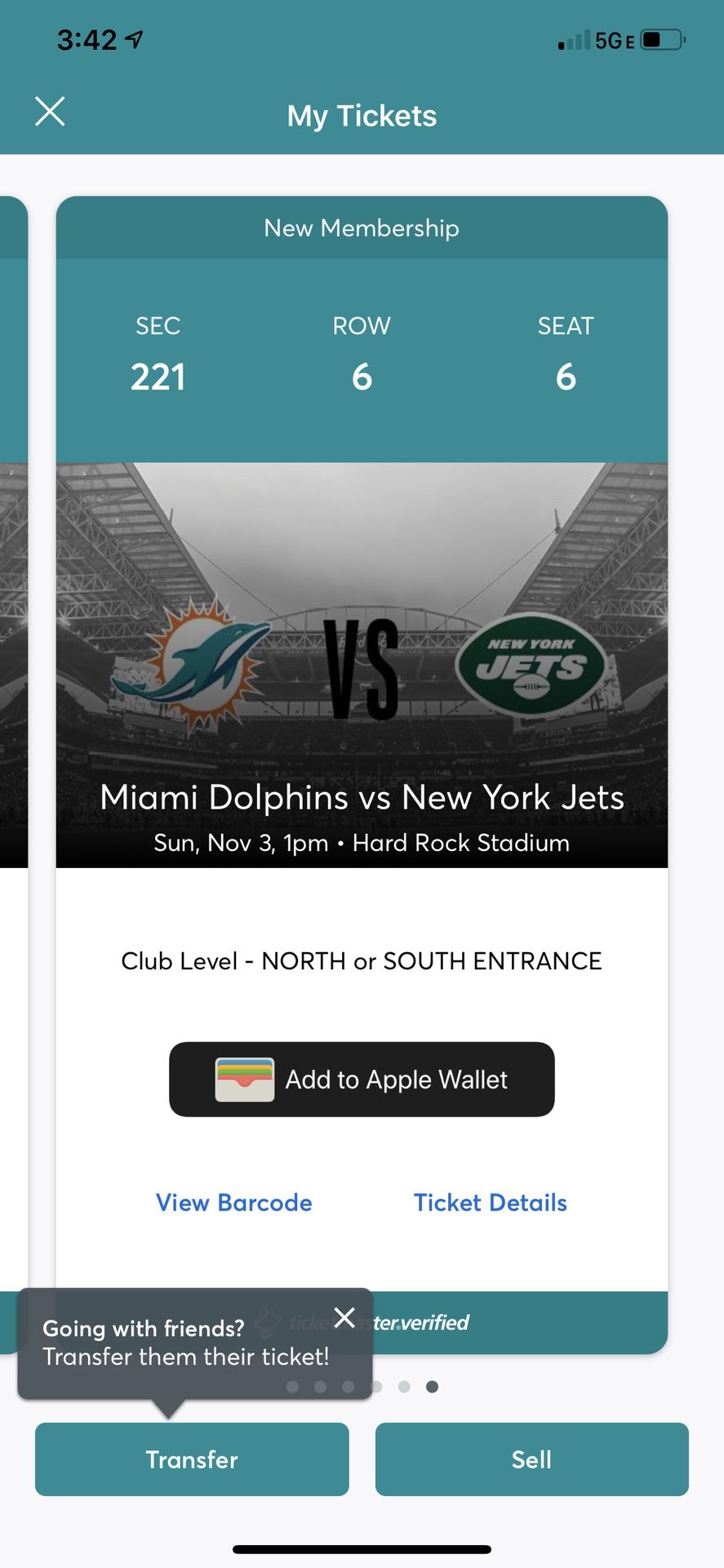 Dolphin tickets for sale for Sale in Miami, FL - OfferUp