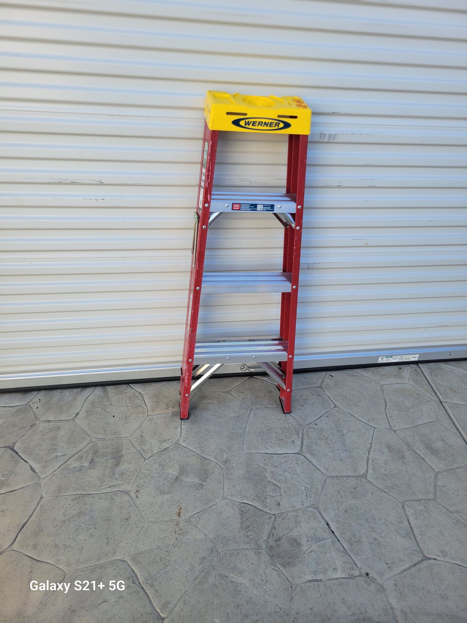 Werner Fiberglass Ladder 4 Ft