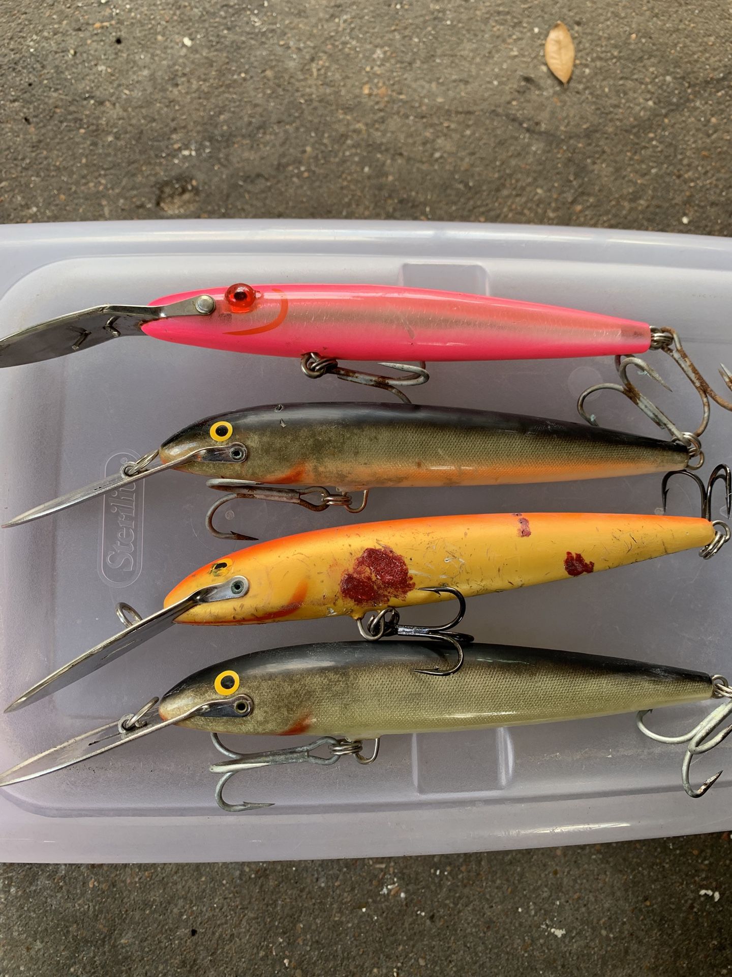 Offshore Fishing Lures Set Of 4-7”