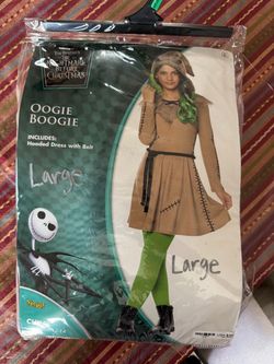 Oogie Boogie Costume- CHILD SZ