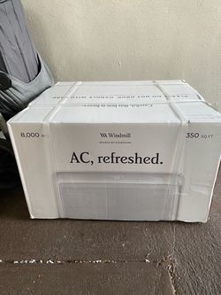 New Windmill 8k BTU  Air Conditioner