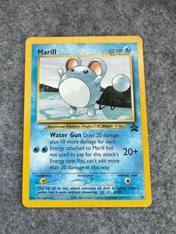 Marill Promo Pokemon Card