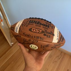 Signed Football, Price Is Negotiable Will Also Take Trades Depending On The Item 