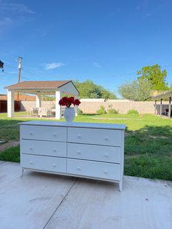 White dresser