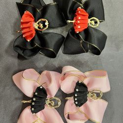 Ballet/Dancing Theme HairBows Handmade 