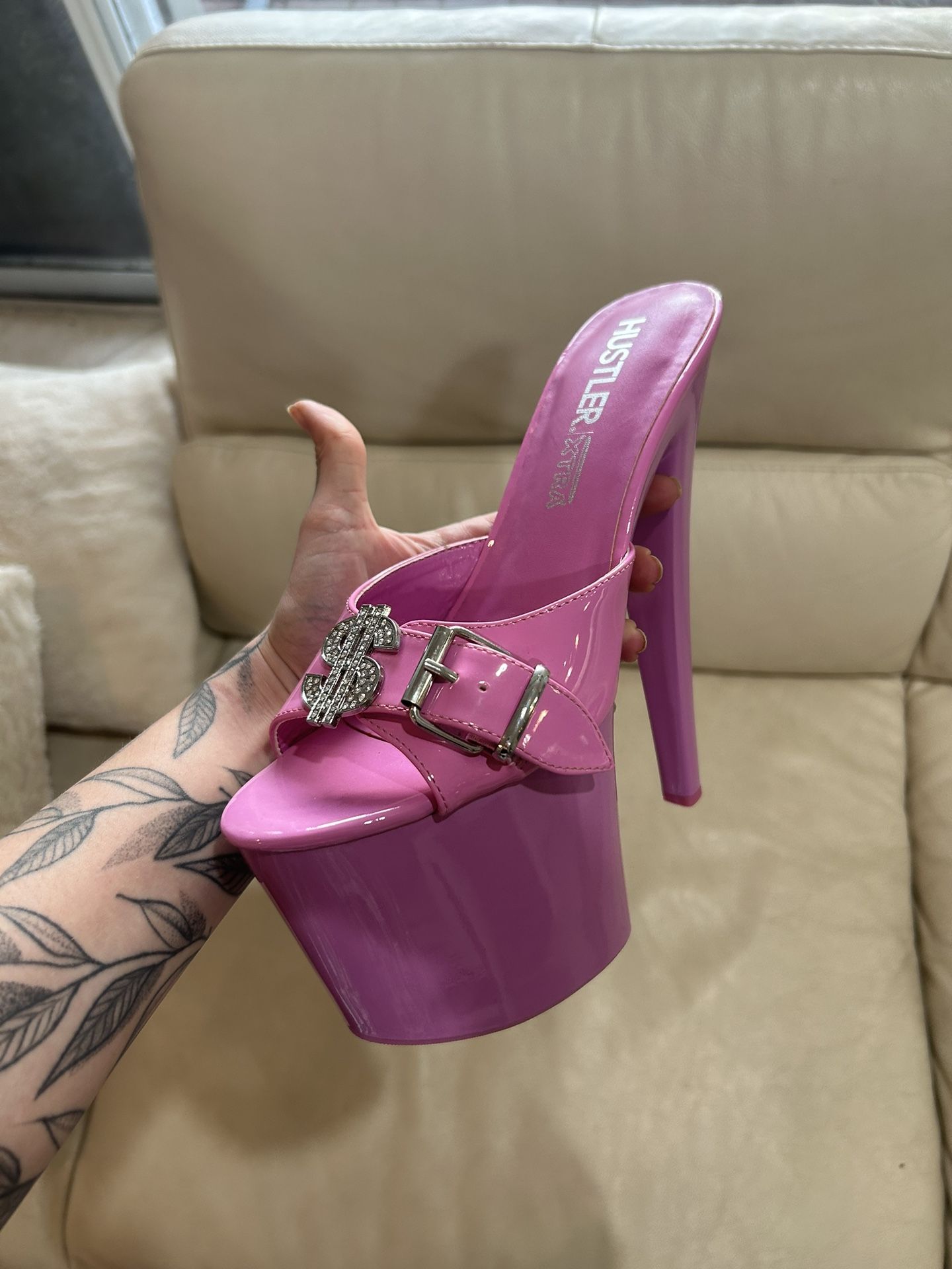 Hustler Hollywood Dancer Heels Size 9