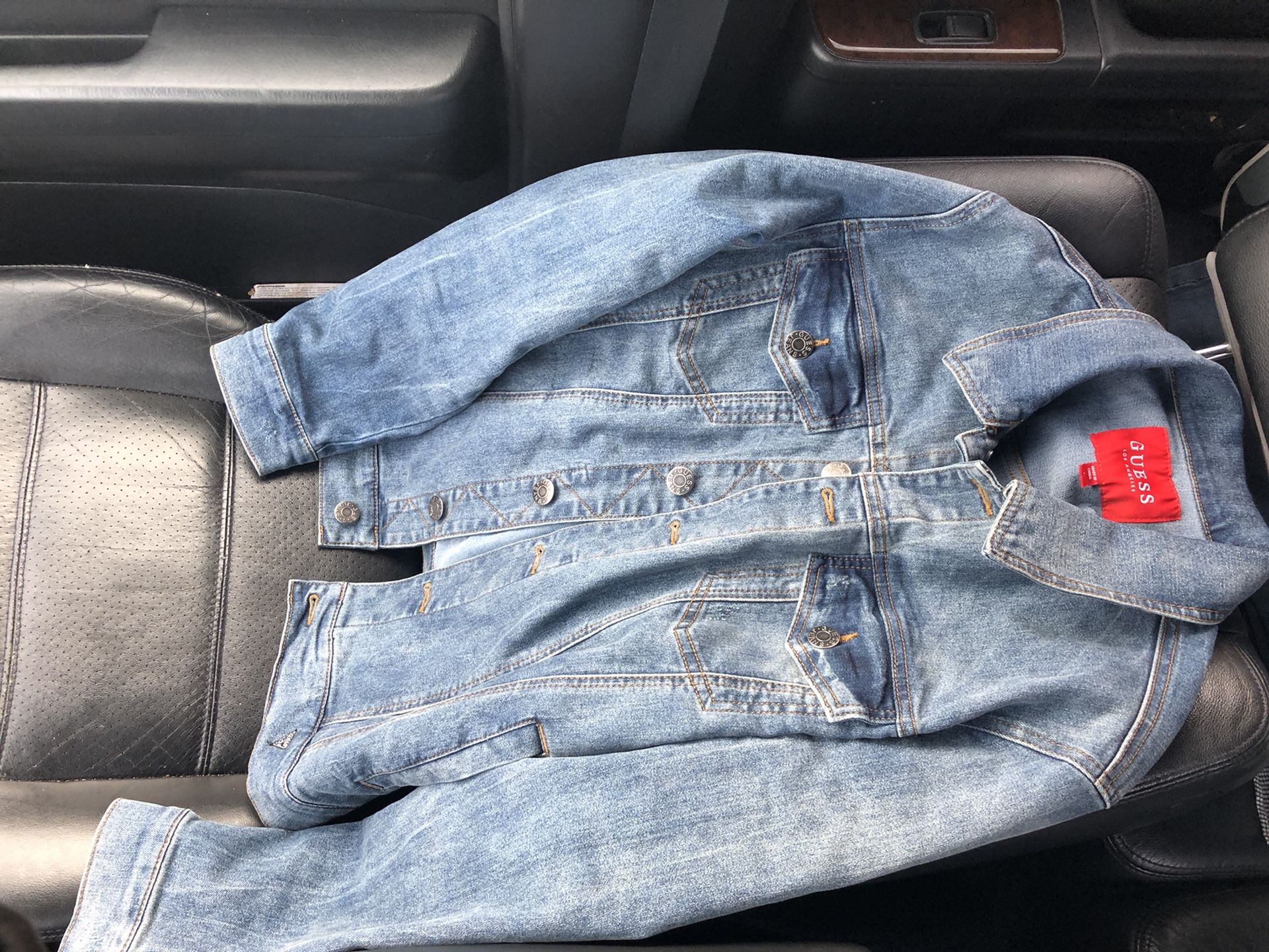 Nice Mens Jean Jacket Sz L