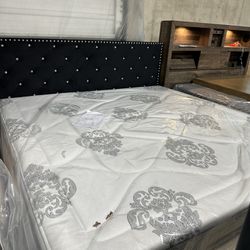 New Queen Size Bed With Promo Mattress And Free Delivery 