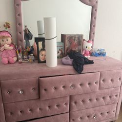 Pink Dresser 