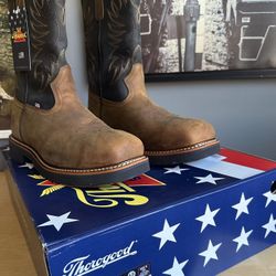 Thorogood Size 13 2E Steel Toe Work Boots