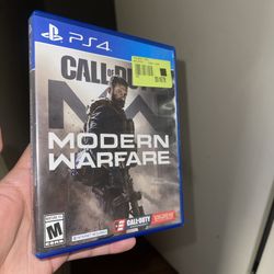 Call Of Duty Modern Warfare 1 For PS4 