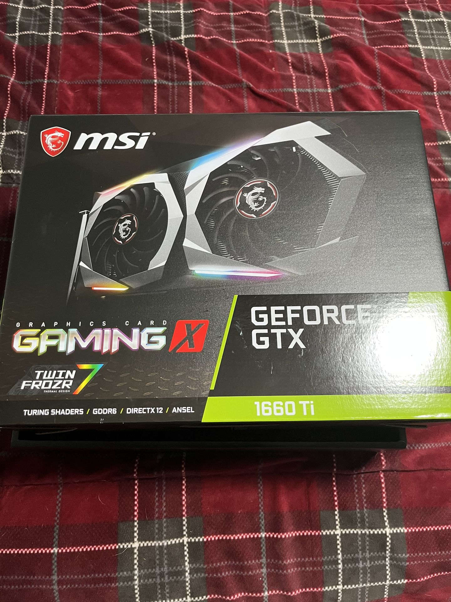 MSI GeForce GXT 1600 Ti Gaming Card