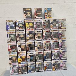 Funko Pop Lot 37 Variety From All Kinds..See Description In Listing Of All +Pics