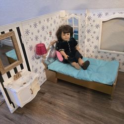 American Girl Doll Grand Hotel Fold Up Room