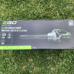 EGO POWER+ Leaf Blower, Cordless Electric 615 CFM, Includes 56V 2.5Ah Battery and Charger - LB6151