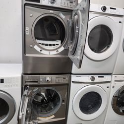 💯👌KENMORE ELITE SET STEAM WASHER AND ELECTRIC DRYER WITH WARRANTY JUMBO 