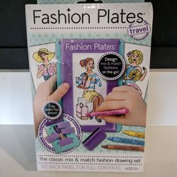New In Box Fashion Plates Craft Toy