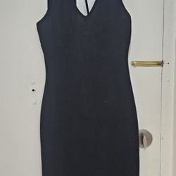 Black Cocktail Dress - Mini to Mid-Length