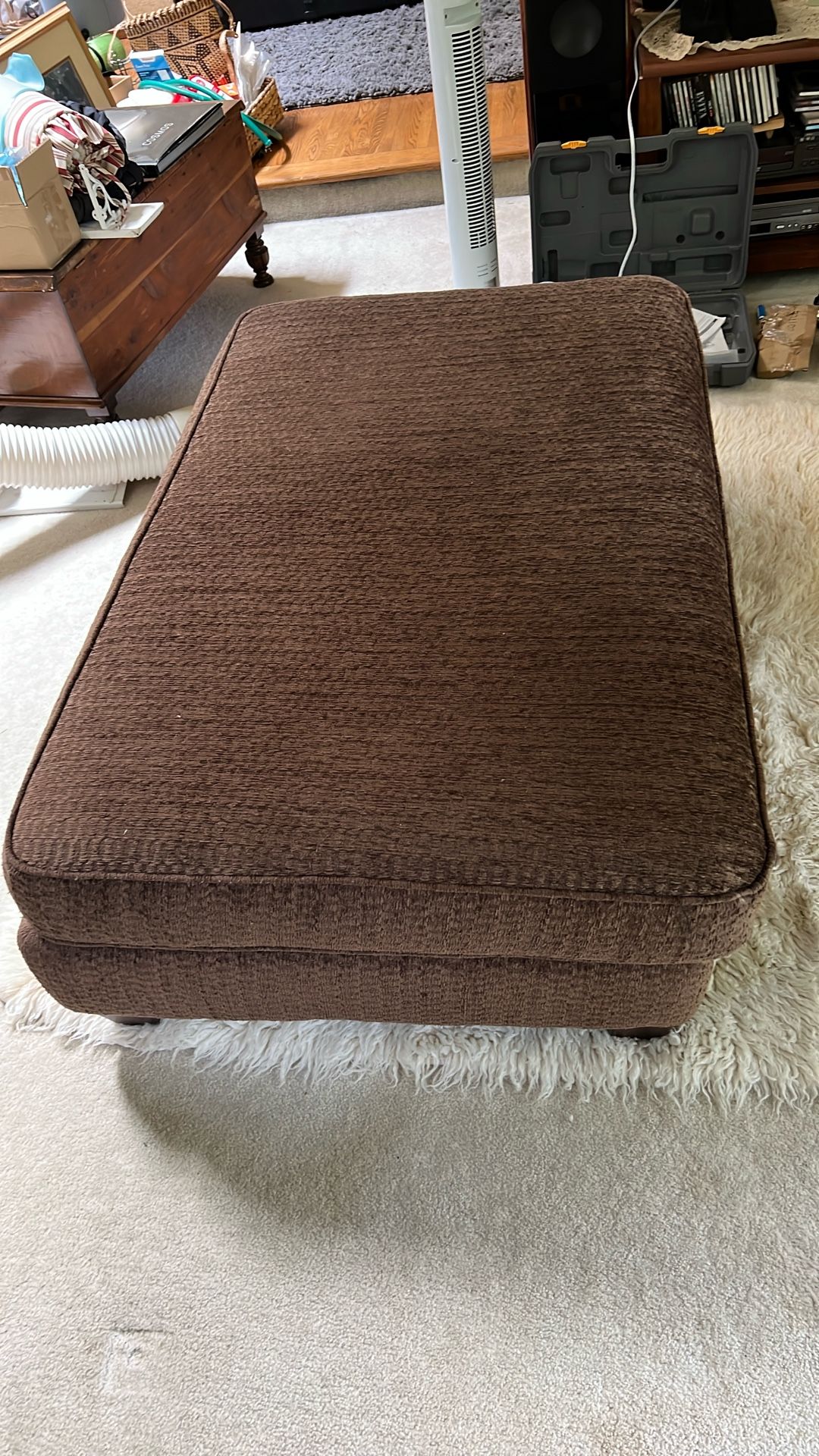 Big Foot Rest   Ottoman !!  51x30 Inches    18 Inches Height    Free