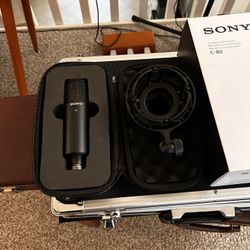 Recording studio microphone Sony C80