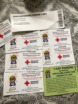 Clark county fair tickets