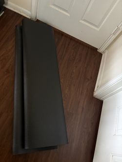 Gxmmat Large Exercise Mat – 6' x 4' x 7mm – Black