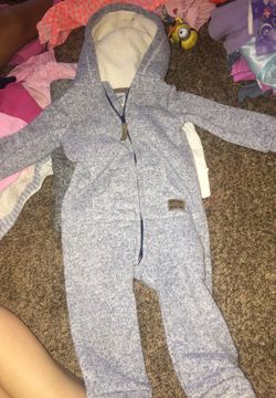 Carters Boy One Piece zip up suit