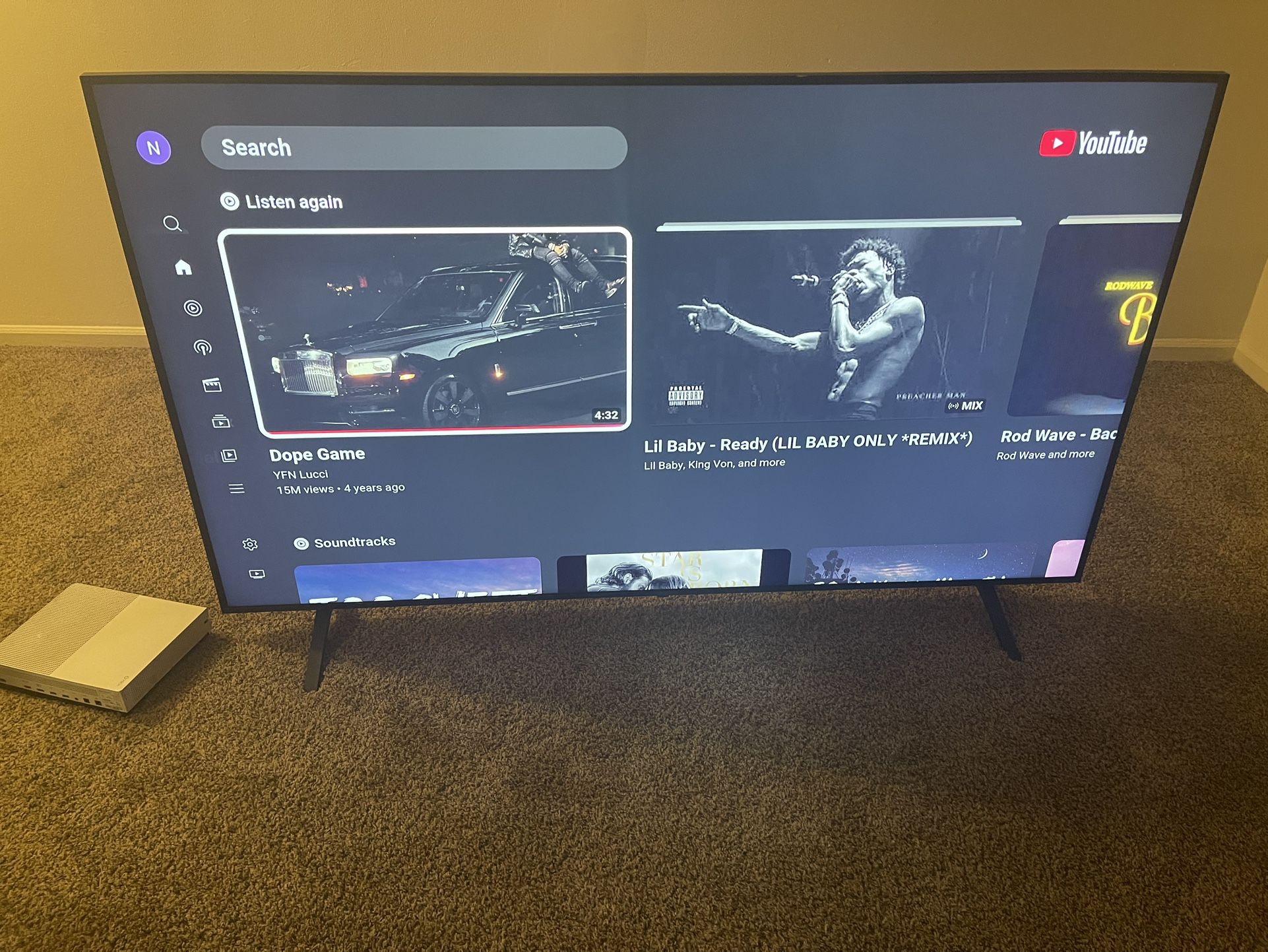 85in LG SMART TV