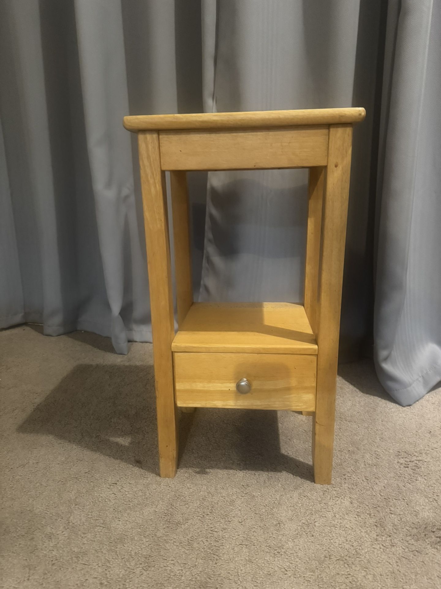 Wooden End Table