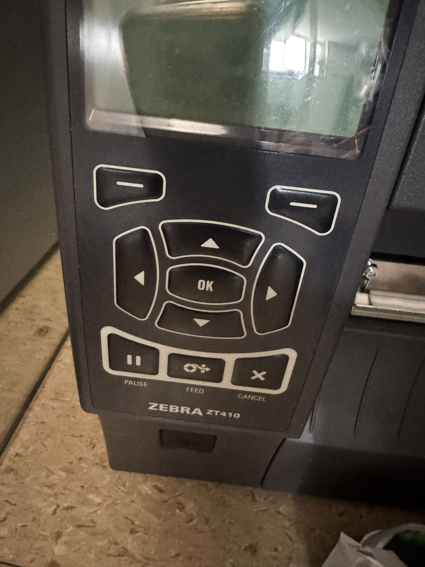 Zebra printer