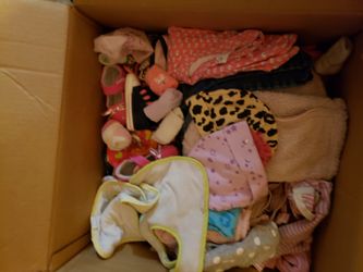 Lot of baby girl clothes