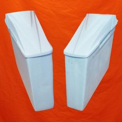 Harley Davidson 4″ Extended Saddlebags 8.8 Speaker Lids Fender No Cutouts