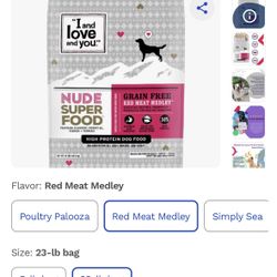 I And Love And You - Dog Food - Red Meat Medley - 23 Lb.