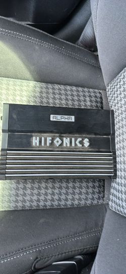 Hiphonics amplifier