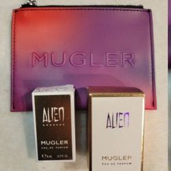 Three Piece Mugler Travel Set
