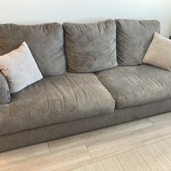 Full Size Sofa Bed (premium foam Mattress) Like New