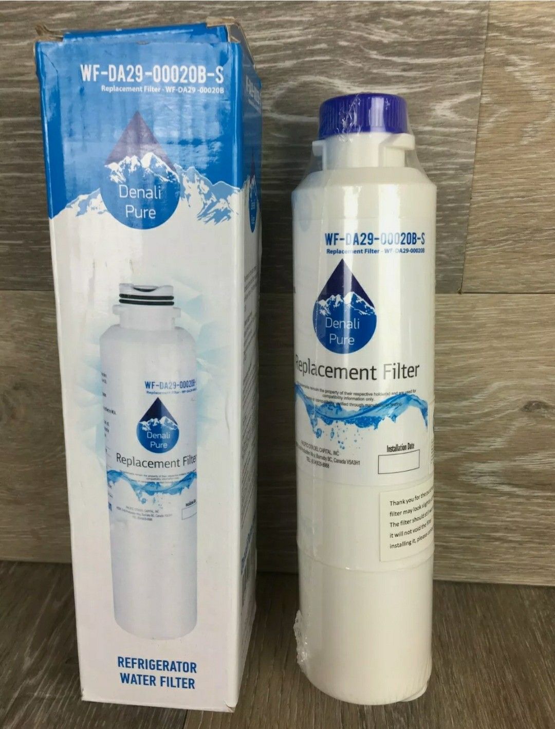 Denali Pure Refrigerator Water Filter WF-DA29-00020B-S