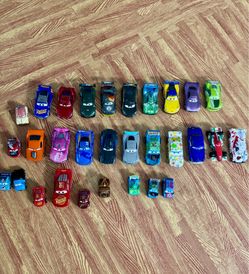 Disney Pixar Cars Die-Cast Collection Lot – 35+ Cars – Lightning McQueen, Mater, Hudson Hornet & More