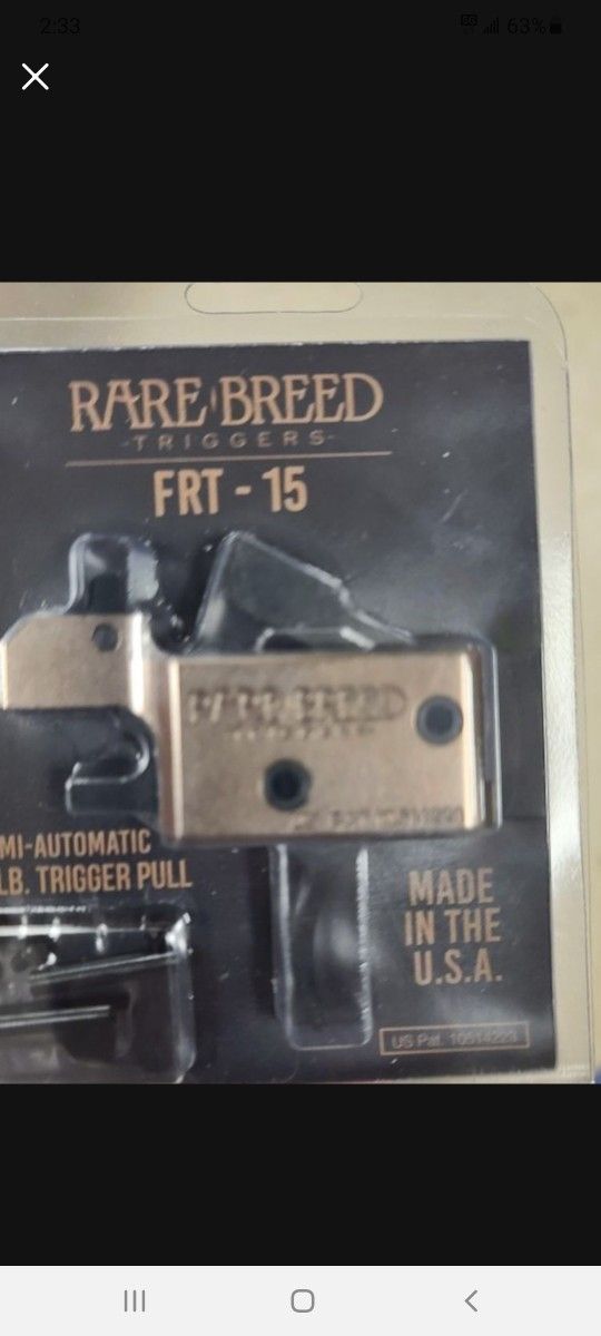 rare breed . frt trigger