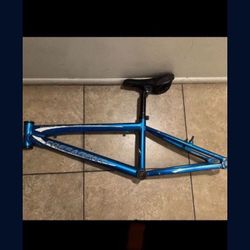 20” FREE AGENT ALUMINUM FRAME WITH SEAT POST AND SEAT