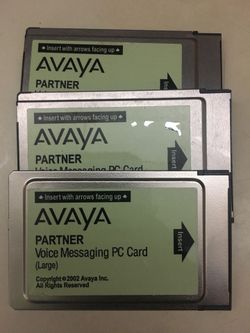 Avaya Partner Large VM card- Voice mail for Phone System