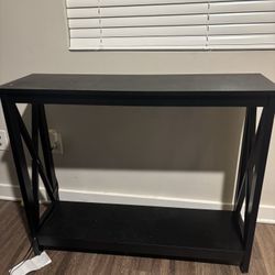 CONSOLE TABLE (BLACK) 