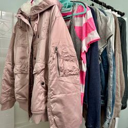 Huge American Eagle Aeropostale Lot New XXL Jackets Sweatshirt & More