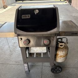 Asador Weber En Perfectas Condiciones Con Tamque Incluido 