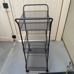 3 shelf utility cart